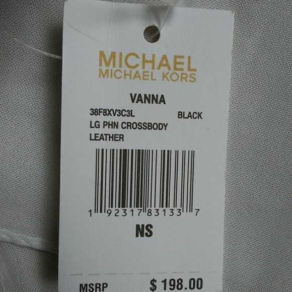 MICHAEL KORS VANNA LG PHONE MINI CROSSBODY CLUTCH - Picture 3 of 6